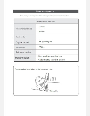 subaru sambar van 2020-2021 owners manual in english